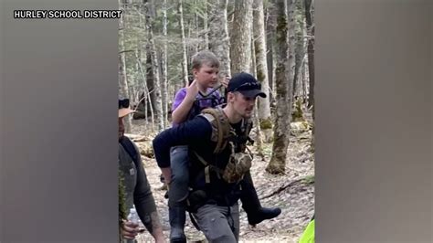 Wisconsin boy missing for 2 days is found safe in remote Michigan park