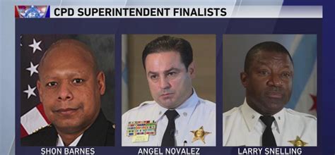 Wisconsin police chief, 2 CPD chief's being considered for Chicago's next 'Top Cop' position