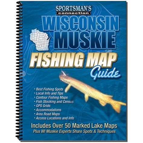 Full Download Wisconsin Muskie Fishing Map Guide By Sportsmans Connection