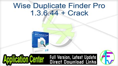 Wise Duplicate Finder Pro 1.3.6.44 With Crack 