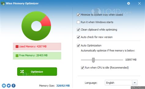 Wise Memory Optimizer for Windows