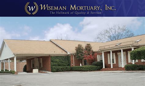 Wiseman mortuary fayetteville. .  ...