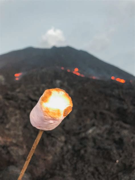 Wish You Were Here: Roasting marshmallows atop a Guatemala volcano