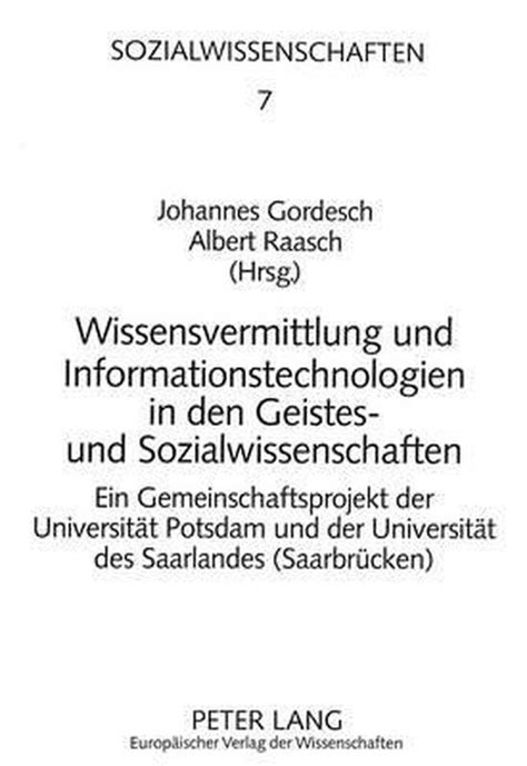 Wissensvermittlung und informationstechnologien in den geistes  und sozialwissenschaften. - Www iperal it libri di testo.