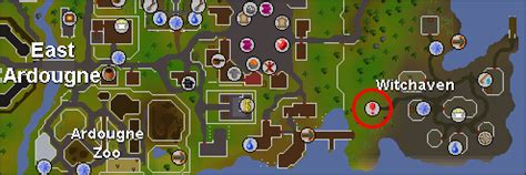 The Witchaven (dungeon) mine can be found inside Witchaven Dungeon, where the hellhounds are. The only purpose that the mine serves is for obtaining 'perfect' gold ore, which is used to make Avan's perfect jewellery during the Family Crest quest. ... Old School RuneScape Wiki is a FANDOM Games Community.. 