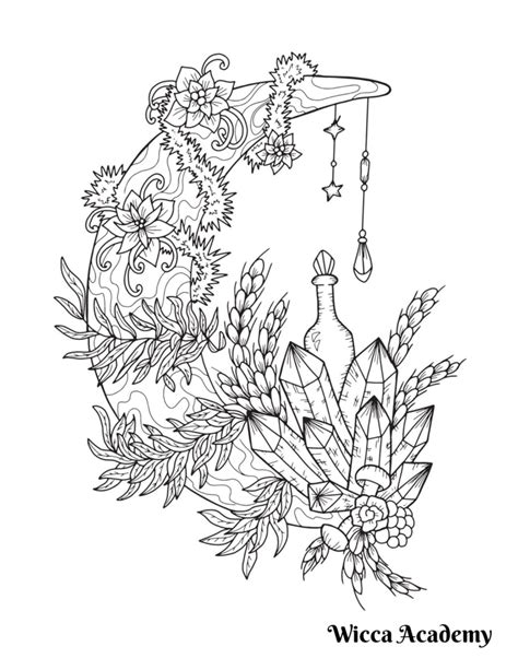 Witchcraft Coloring