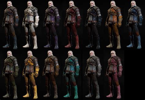 Witcher 3 armor dye. All of witcher school armors are color red for me, and i dont know how to change that. Advertisement Coins. ... Known issue that has to do with the game's dye system. To fix it you need texture mods. ... Is the Bishamo operator armor set color customizable? 