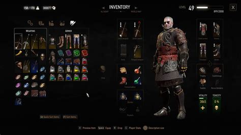 Witcher 3 items codes. .  ...