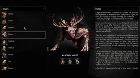 Witcher bestiary with pictures.  Note that data which is already preloaded wi...