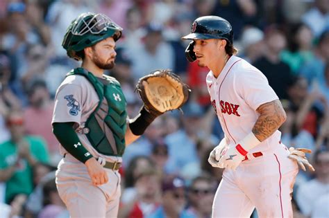 With Blackburn scratched, Oakland A’s get roughed up in 10-3 loss at Red Sox