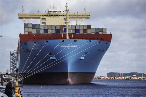 With Container Ships Getting Bigger, Maersk …