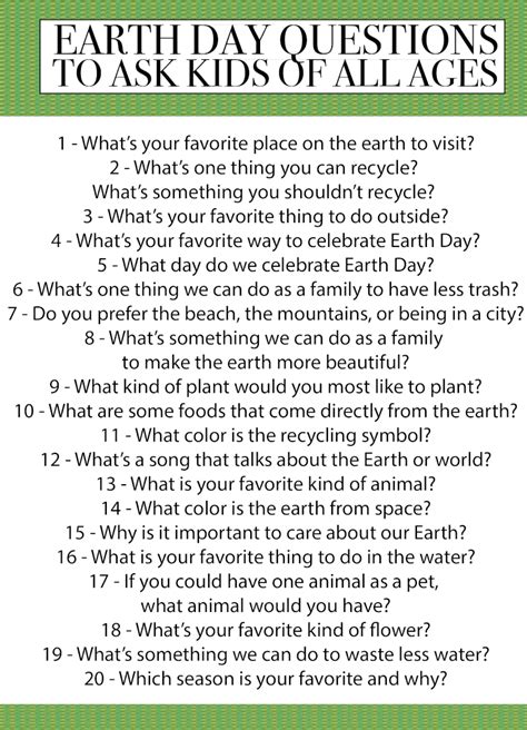 With Earth Day coming, here’s a quick quiz on our planet