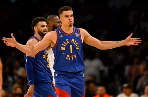 With Michael Porter Jr.’s return from sprained ankle, Nuggets have full starting five back together in time for ring night vs. Lakers