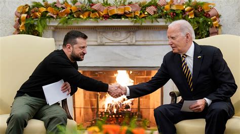With Ukraine aid in peril, Zelenskyy meets with Biden and pleads his case on Capitol Hill