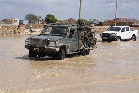 With death toll rising, Kenyan military evacuates people from flood-hit areas