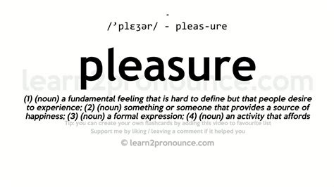 With pleasure Definition & Meaning - Merriam-Webster