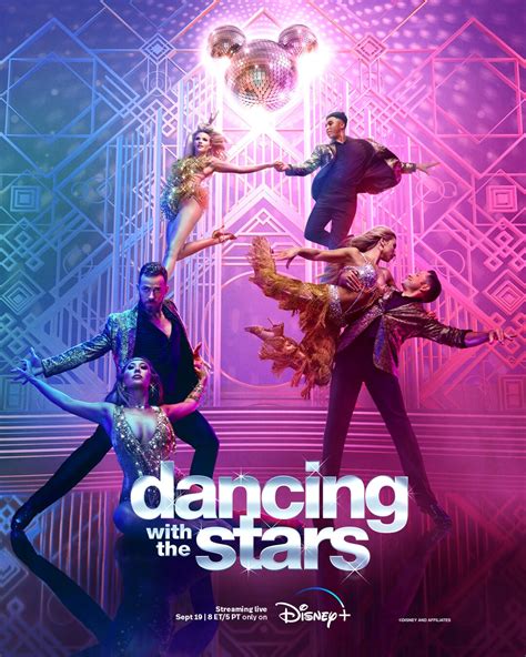 With the stars. “Dancing with the Stars” is the first series to simulcast across both ABC and Disney+ for its upcoming season, and will be available the next day on Hulu. Hosted by Alfonso Ribeiro and Julianne Hough, the hit series pairs celebrities with trained ballroom dancers to compete in themed choreographed dance routines that are … 