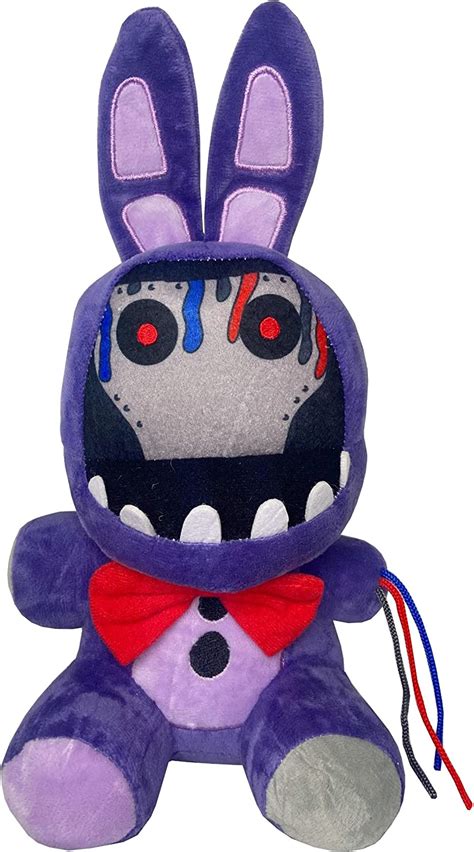 Withered bonnie plush. xsmart global Plush Toys (Nightmare Rabbit) Visit the xsmart global Store. 4.6 434 ratings. Currently unavailable. We don't know when or if this item will be back in stock. ♦️Made from high quality soft plush & filled with premium cotton, very soft and comfortable for hugging. ♦️SIZE, MATERIAL: about 6 Inch. 