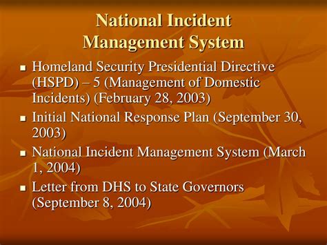 NIMS is more than just the Incident Command System (ICS). It applies to all incident personnel, from the local command post to FEMA’s National Response Coordination Center. Likewise, the processes and systems within NIMS can direct an organization’s on-scene responders to the appropriate senior leaders. It reflects lessons learned from