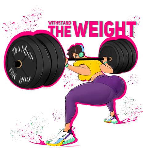 No matter how heavy the load, you have to make a choice. Are you going to withstand the weight or withdraw? Either way, the weight remains the same. Content Creation and Workout apparel at affordable prices. High quality printed fitness clothing. Funny graphic tshirts.