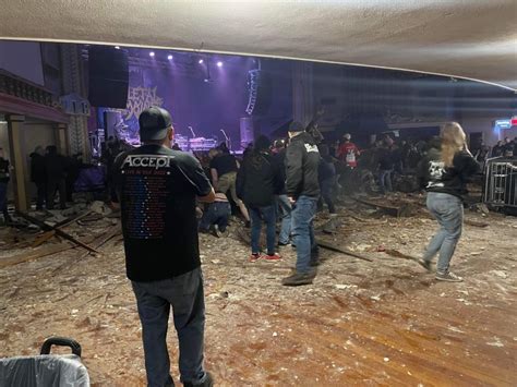 Witness: Terror at metal concert as tornado tore through roof of Illinois theater