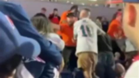 Witness said man was punched before he died at a New England Patriots game