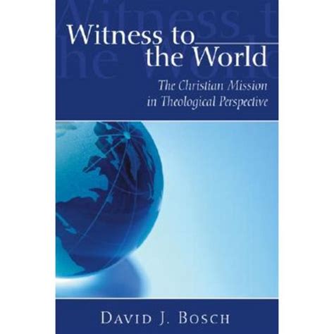 Witness to the world the christian mission in theological perspective. - Persuasive speech outline guide special olympics.