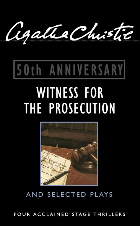Download Witness For The Prosecution And Selected Plays By Agatha Christie