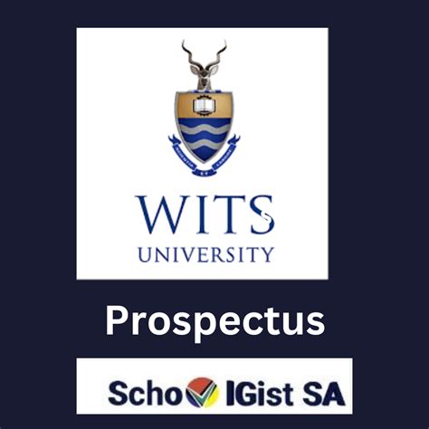 Wits Prospectus 2023 Download