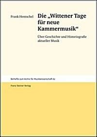 Wittener tage f ur neue kammermusik 2006: 05. - Handbook of artificial intelligence agents and environments by morgan newton.