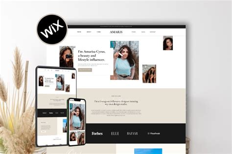 Wix Portfolio Website Templates