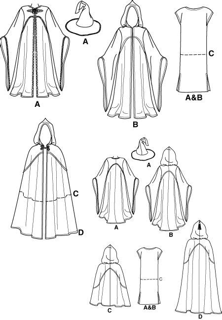 Wizard Cape Pattern