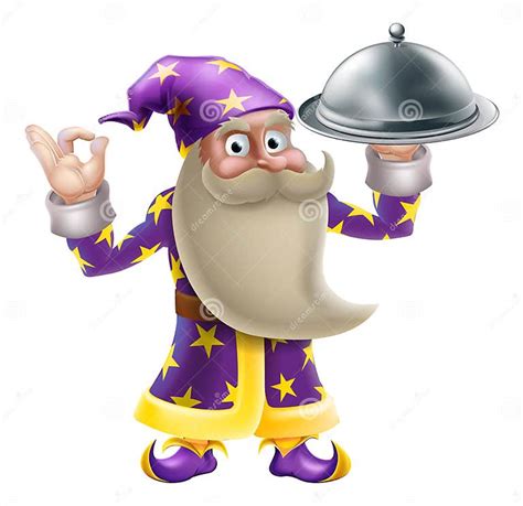 Wizard Chef Or Cook Stock Vector Image 41707720