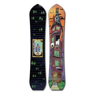 Wizard Stick, "Haunted House" - Dinosaurs Will Die snowboards