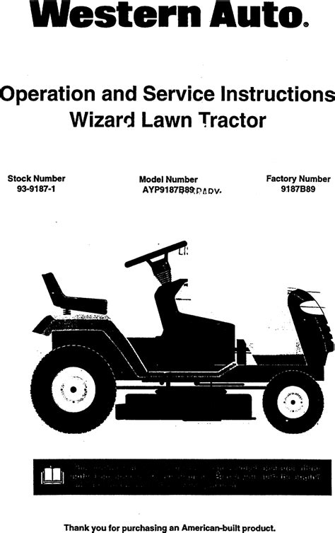 Wizard lawn mower owner s manual. - Forcella forcella showa sff kx250 2012.