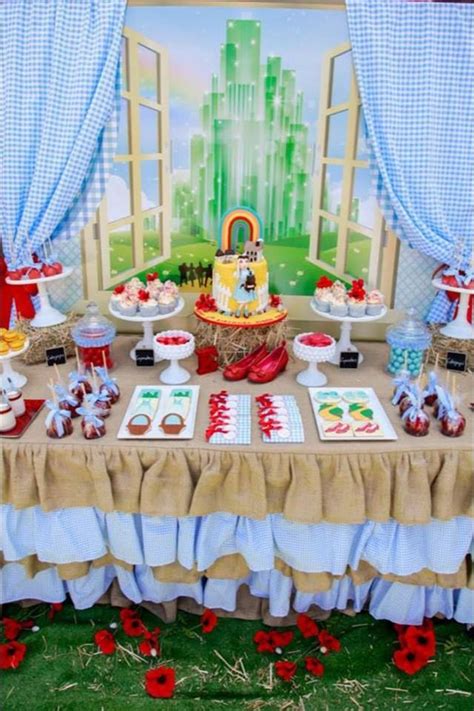 Aug 21, 2016 - Wizard of Oz party theme ideas. See more ideas a