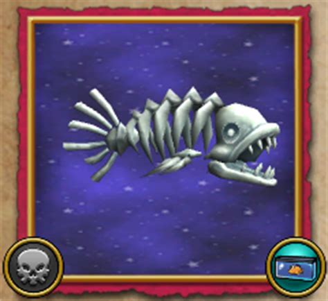 Wizard101 bone fish. So you spent a year on something that had no use, so basically your past year was useless. It could be argued that in the grander scheme playing Wizard101 is useless, as one day it won't make enough money and will be removed from the internet. I enjoy fishing, much as I enjoyed Pokemon as a kid. So it's worth it to me. 