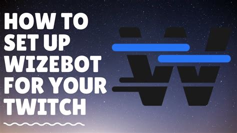 WizeBot, your moderation bot and streaming assistant on Twitch, offers personalized alerts, advanced management tools, real-time analytics, and more. Tailor-made for the world of streaming, our cloud solution is used by streamers around the globe. Join us today and discover how WizeBot can transform your stream!. 