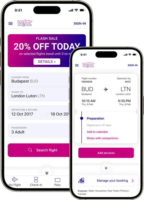 Wizzair app