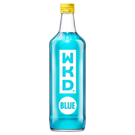 Wkd blue. WKD Blue is een heerlijke mix met een fruitige smaak vermengd met drievoudig gedistilleerde vodka. Geschiedenis: WKD Original Vodka is een merk van Alcopop dat wordt geproduceerd door Beverage Brands.WKD is begonnen in Groot-Brittannië maar is bezig met een verovering van heel Europa. Lekker zoete Vodka’s met een alcoholpercentage … 