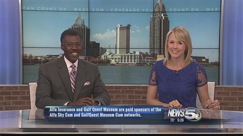 TV Schedule; CW Sports; Contests; 5 Things to Do on the Gulf Coast; Top Stories. ... WKRG News 5 This Morning Toggle header content. Weather. full weather 630 am. WKRG News 5 This Morning. 