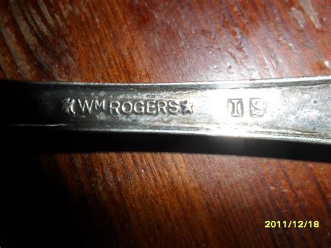 Wm rogers silver marks. Jul 7, 2011 · “1847” and “IS” Marking on Rogers Brother Silver The first thing we tell people about 1847 Rogers Brothers Silver is that the 1847 is NOT the manufacturer date. This is the founding date of Rogers Brothers that they include in the hallmark of all their silverware. The “IS” stands for International Silver who has owned Rogers since 1898. 