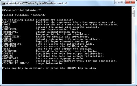 Wmic batch file examples.  The (XP) batch files use WMIC (only available in Windo...