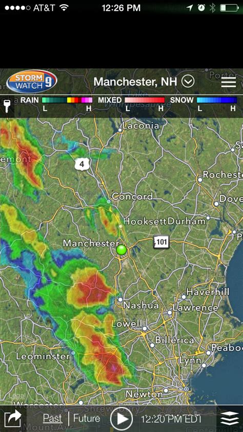 Wmur interactive radar. Current and future radar maps for assessing areas of precipitation, type, and intensity. Currently Viewing. RealVue™ Satellite. See a real view of Earth from space, providing a detailed view of ... 