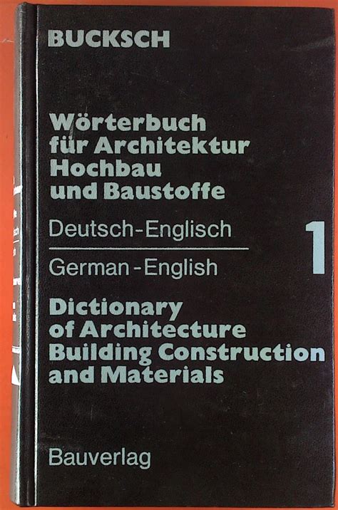 Wörterbuch für architektur, hochbau und baustoffe =. - Java 7 a beginners guide fifth edition.