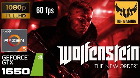 Wofenstein The New Order Gameplay, GTX 1650, Ryzen 5 …