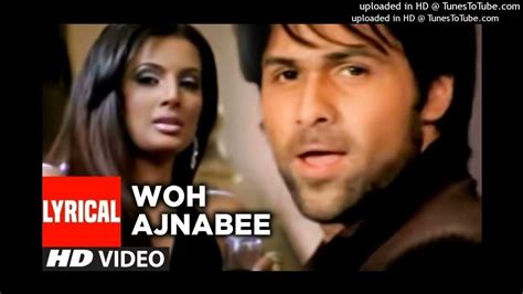 Woh Ajnabee Lyrical Video Song The Train - YouTube