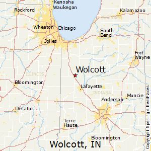 Wolcott, IN Map & Directions - MapQuest