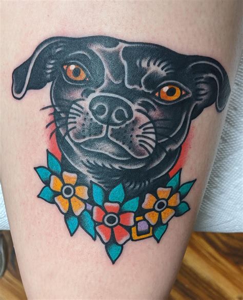 Wolf Head by Mikey Holmes Coast to Coast Tattoo, Charlotte NC r