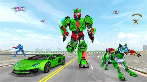 Wolf Robot Transforming Games APK Download for Android 